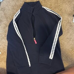 Lily Pulitzer navy sweatshirt